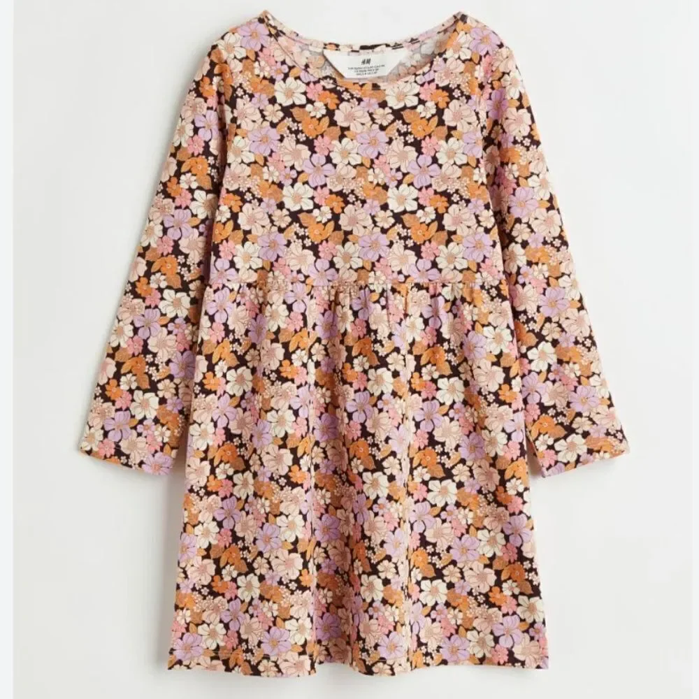 NWT H&M LONG SLEEVE DRESSES FOR GIRLS 6/7